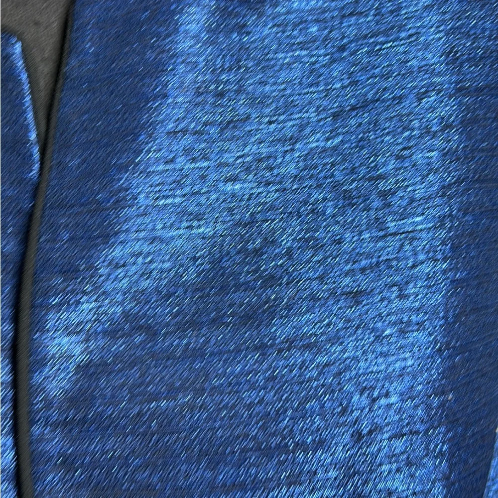 Kasper Shimmering Blue Women's Blazer - Picture 3 of 11